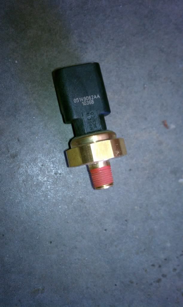 2005 WK 5.7L P0520 Check Engine Code Oil Pressure Sensor Jeep